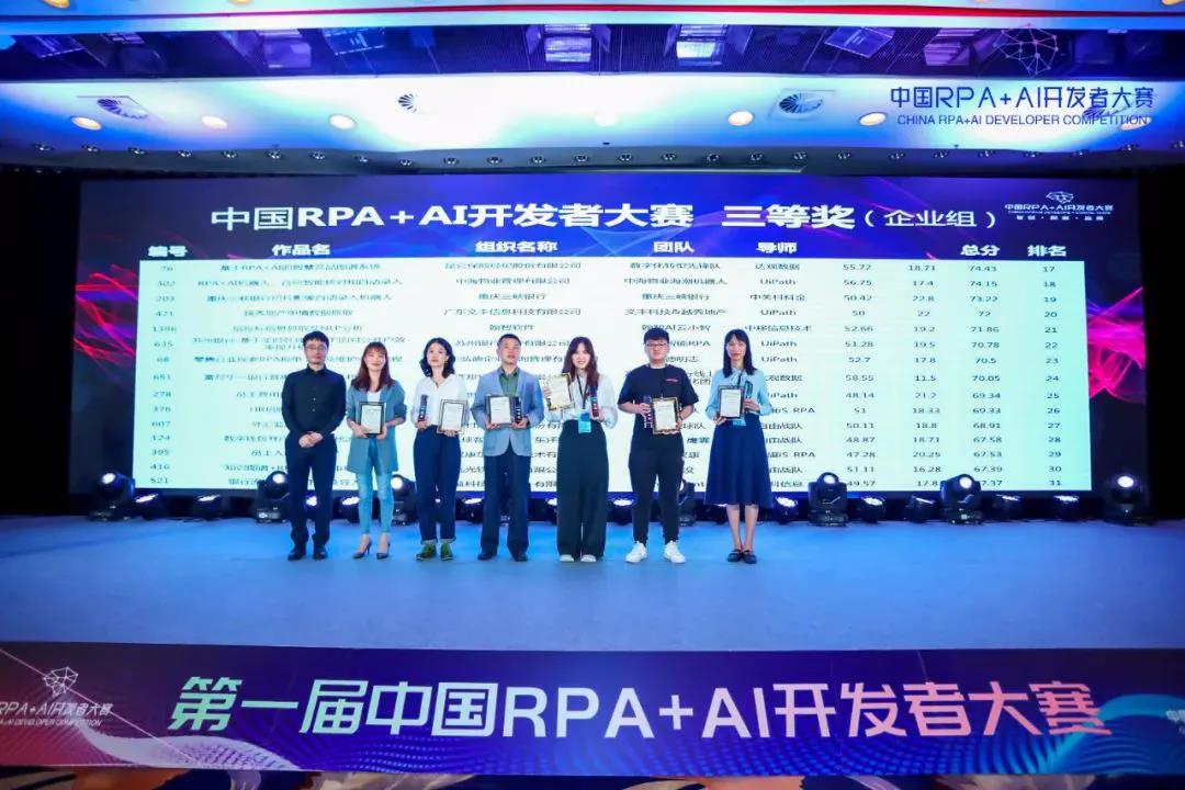 RPA+AI开发大赛